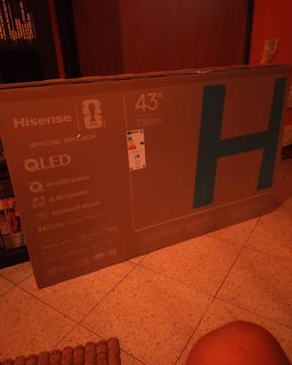 televisione Hisense nuova mai aperta!