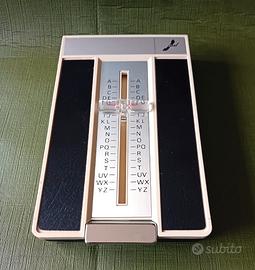 Rubrica telefonica anni '70 Carl made in Japan