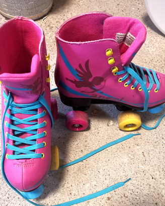 Pattini a rotelle e scarpe con rotelle ragazza 36