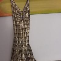 Vestito dorato