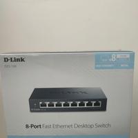 Switch D-Link DES-108 8 porte fast ethernet