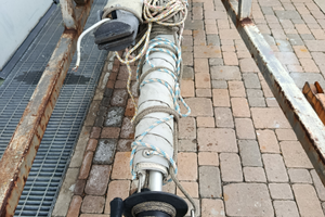 Albero 8m Randa fiocco Spy tangone