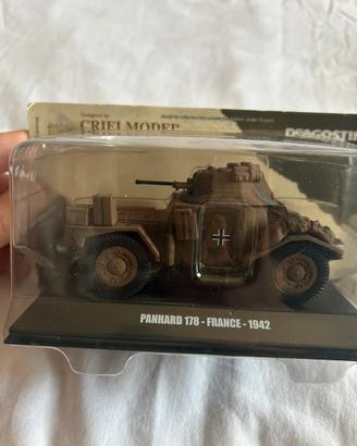 Modellino autoblinda panhard 178 1942 deagostini