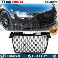 GRIGLIA con Logo per Audi TT 8J NIDO D'APE Nero L