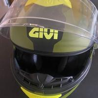 coppia caschi modulari givi con interfono moman