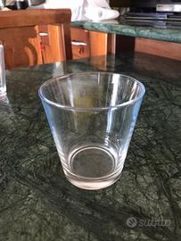 6 bicchieri in vetro