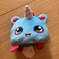 AllBlue - Peluche a forma di unico reversibile