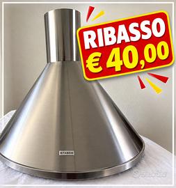 Cappa aspirante Faber conica in acciaio inox 60 cm
