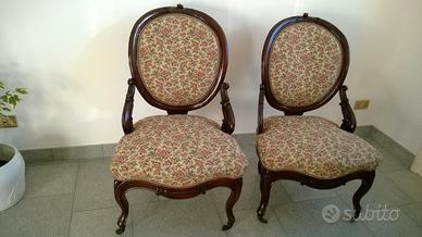 2 poltroncine d'epoca