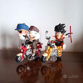 dragon ball action figure goku e master roshi moto