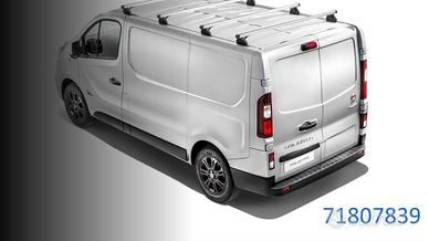 Fiat 71807839 barra portatutto in alluminio h1