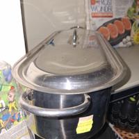 pentola rosbif acciaio inox circa 50 cm