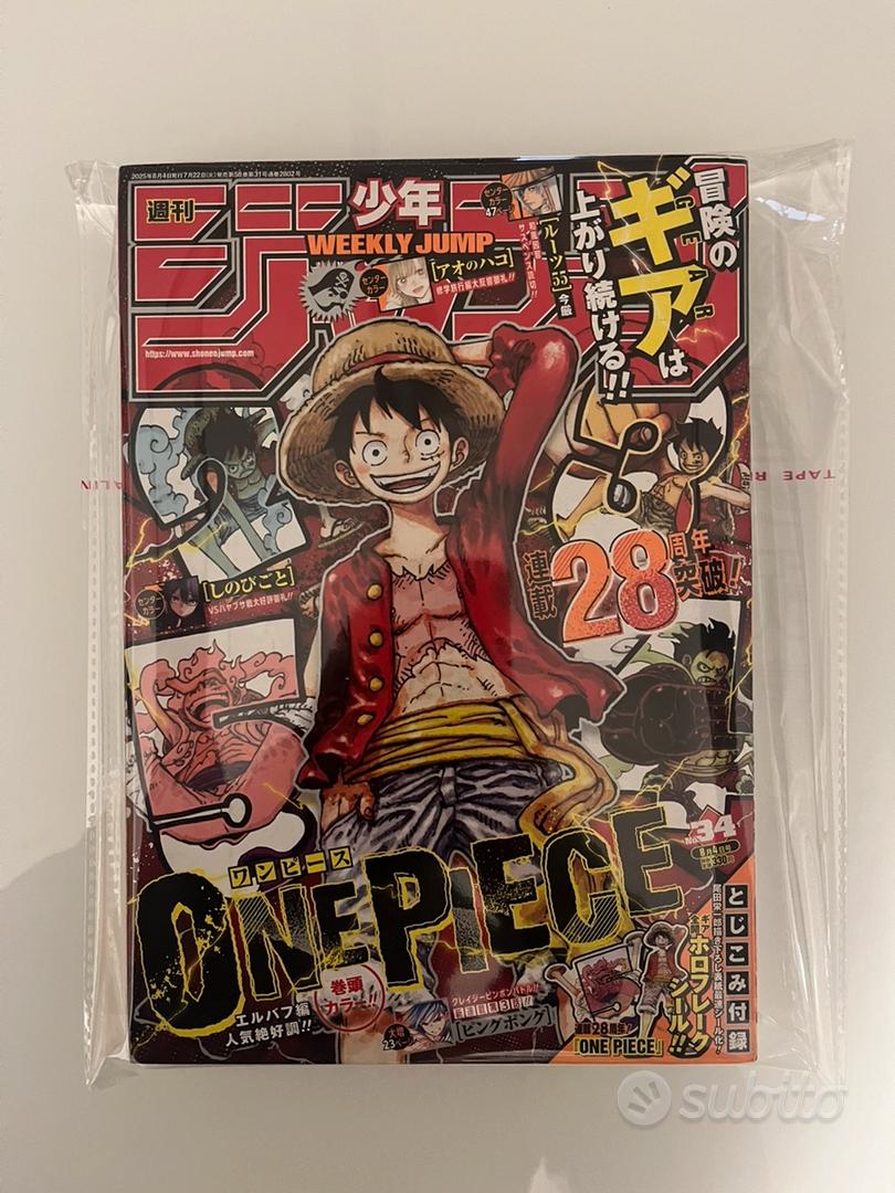 Jump 34 2025 28th anniversario one piece - Libri e Riviste In