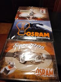 Targhe pubblicitarie in metallo smaltato OSRAM