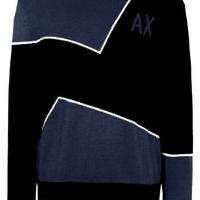 Maglia ARMANI AbbiglIamento maglione nero blu