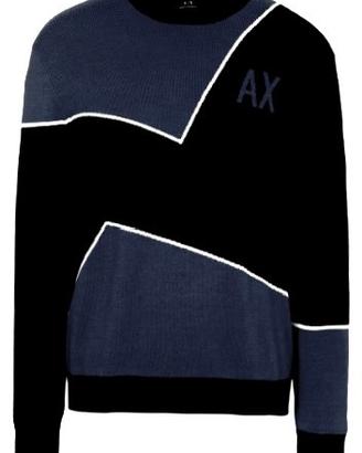 Maglia ARMANI AbbiglIamento maglione nero blu