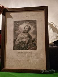 Stampa '800 a soggetto sacro 