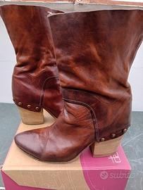 Stivali VIC misura 38,5 colore cuoio