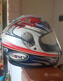 Casco Suomy replica Max Biaggi 2007-2008