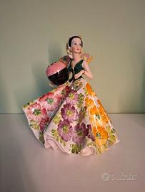 Scultura Ceramica Ballerina Gitana G. Girardi