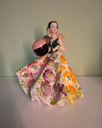 Scultura Ceramica Ballerina Gitana G. Girardi
