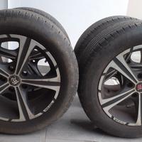 Cerchi in lega con gomme estive