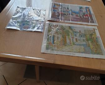 N. 3 Kit DIAMOND PAINTING COMPLETI. 