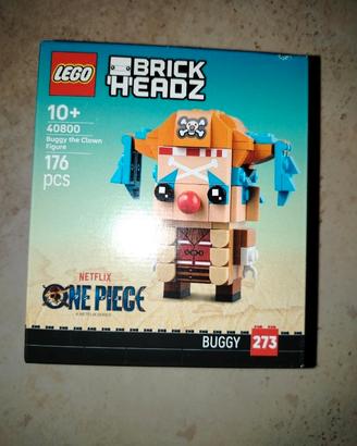 Lego Brik headz buggy clown di one Piece 