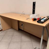 scrivania frassino 188 lungheza