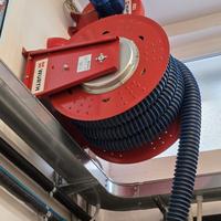 Aspiratore per officina gas di scarico Wurth
