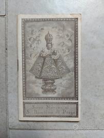 Libretto antico Novena S. Bambino di Praga Arenzan