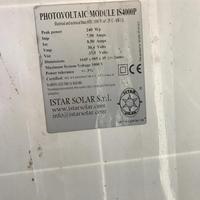 Stock di Moduli Fotovoltaici