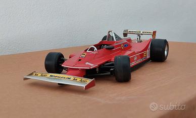 Ferrari 312 T5 Burago 1980 Jody Scheckter