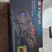 visore atn x-sight 3-12 ottica carabina