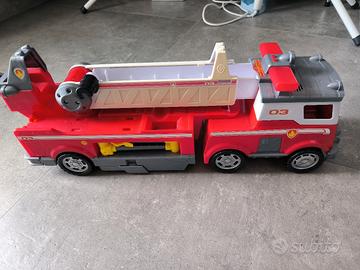 Camion Marshall Pompiere