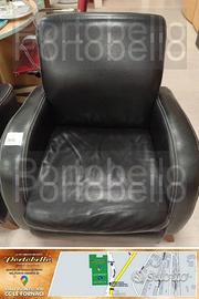 Codice: 9987 POLTRONA STILE MODERNO IN PELLE COLO