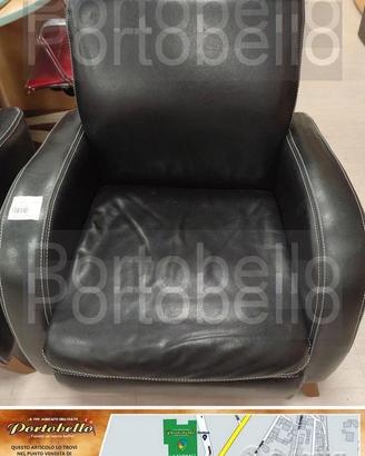 Codice: 9987 POLTRONA STILE MODERNO IN PELLE COLO