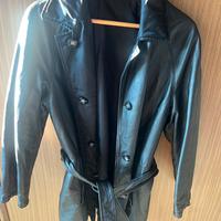 Cappotto trench donna nero
