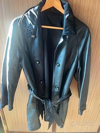 Cappotto trench donna nero