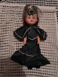 Bambola nuova damina dell'ottocento