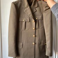 completo giacca pantalone esercito italiano anni 8