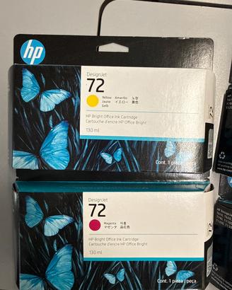 Cartuccia inkjet 72 HP DesignJet Plotter