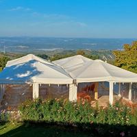 tensostruttura o ombrelloni 