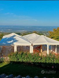 tensostruttura o ombrelloni 