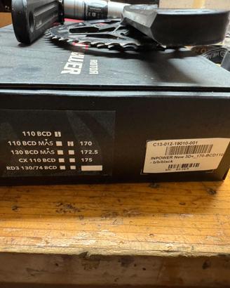 Guarnitura con power meter
