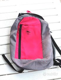 Zaino Mini 10 Litri Grigio Rosso