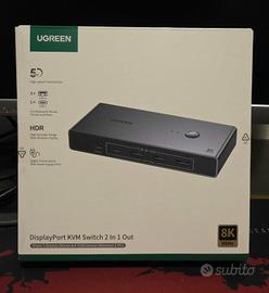 Ugreen DisplayPort Switch NUOVO