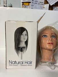 POUPETTES 55 CM CAPELLI VERI BIONDA