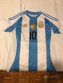 Maglia ufficiale di Messi Argentina mondiale 2022