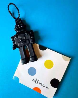 Ciondolo Charm in porcellana "Robot" Seletti 
